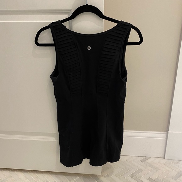Black Lululemon athletic tank top - Picture 2 of 3